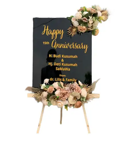 Papan Bunga Akrilik Kosambi Barat